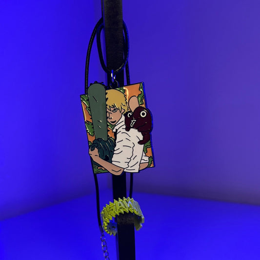 Chainsaw Man Pendant and Ring - 2